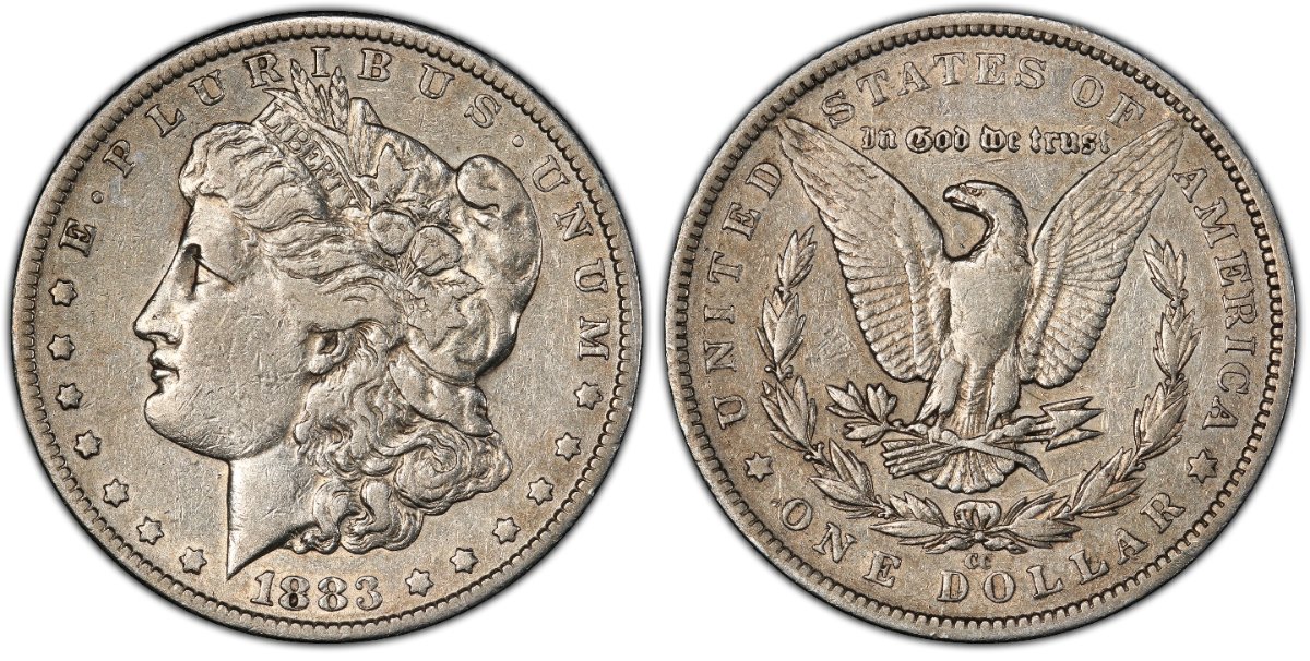1883-CC-/-CC-VAM-5c-Morgan-Dollar-Cherry-Pick