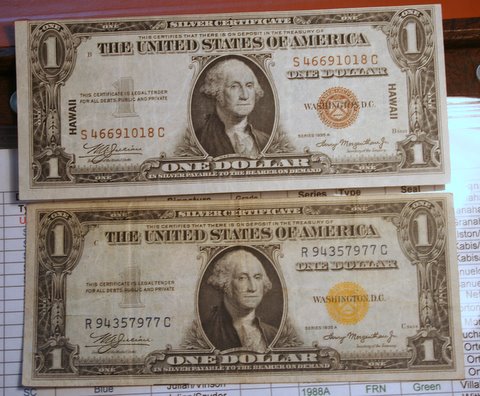My-US-Currency-Small-Size-One-Dollar-Type-Set