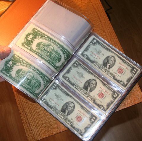 My-2nd-Currency-Album,-For-$2.00-And-Type-Small-Size-Bills