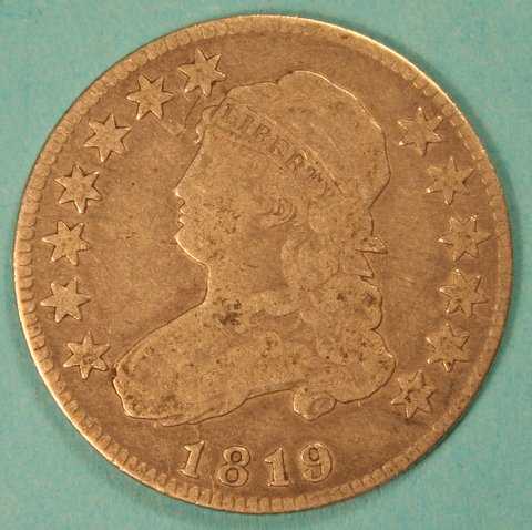1819-Quarter---My-First-Large-Size-Capped-Bust-Quarter