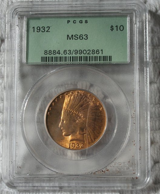 1932-$10.00-Gold-For-My-Type-Set-Came-Today