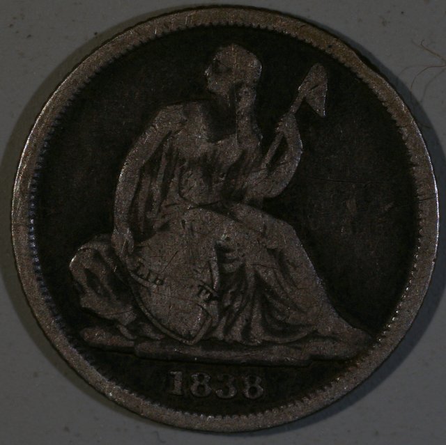 1838-O-Dime