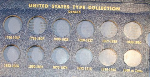1858-Fe,-59-And-63-IHC-Plus-A-Interesting-Type-Album