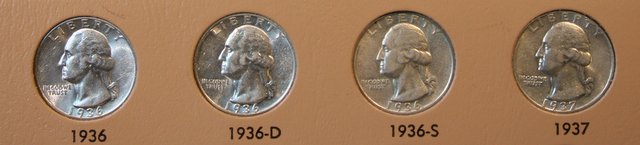 Dansco-Washington-Quarters-1932---1998-With-Proofs