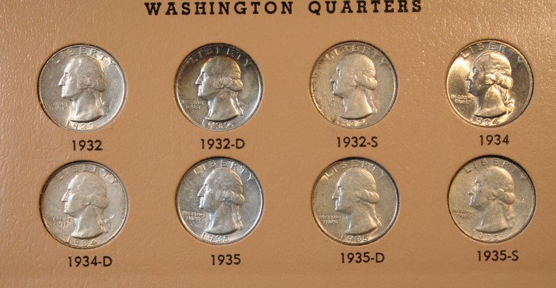 Dansco-Washington-Quarters-1932---1998-With-Proofs