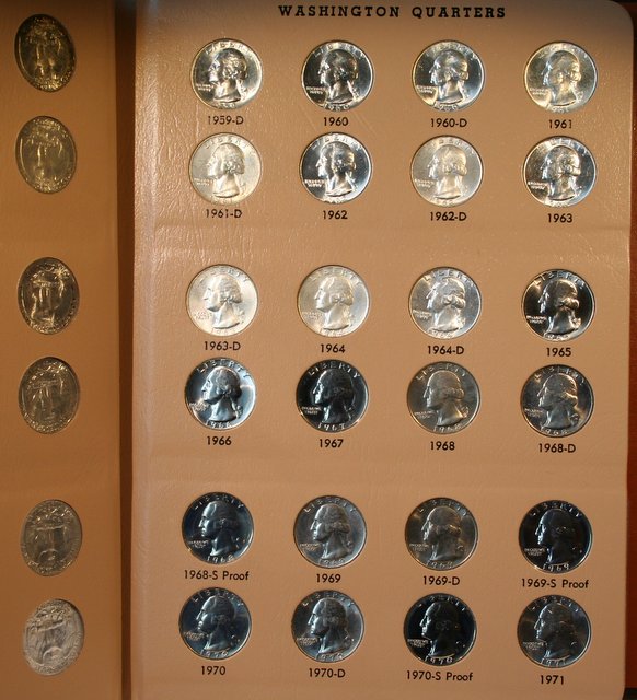 Dansco-Washington-Quarters-1932---1998-With-Proofs