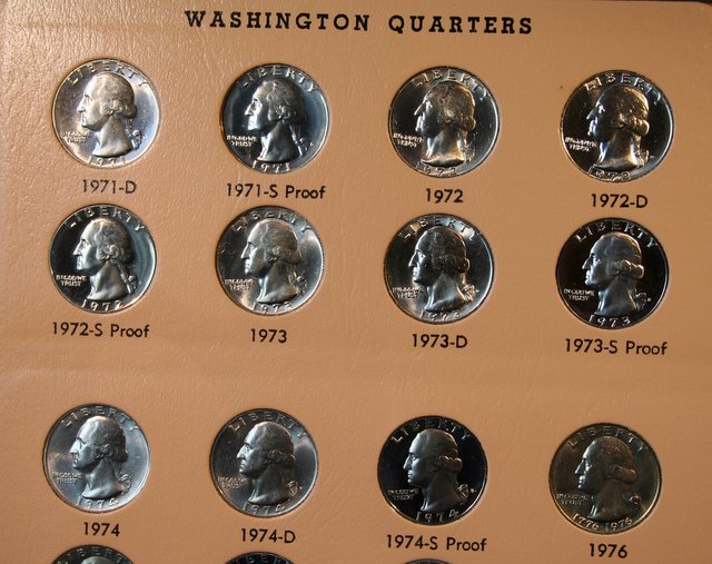 Dansco-Washington-Quarters-1932---1998-With-Proofs