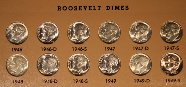 Roosevelt-Dansco-With-Proofs-1946-To-Date