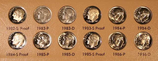 Roosevelt-Dansco-With-Proofs-1946-To-Date