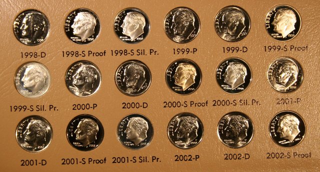 Roosevelt-Dansco-With-Proofs-1946-To-Date