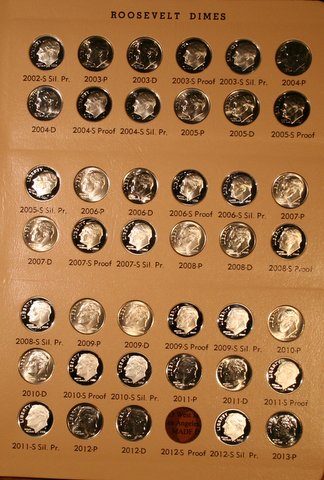 Roosevelt-Dansco-With-Proofs-1946-To-Date