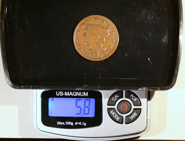 1847-Large-Cent-Interesting-But-Fake
