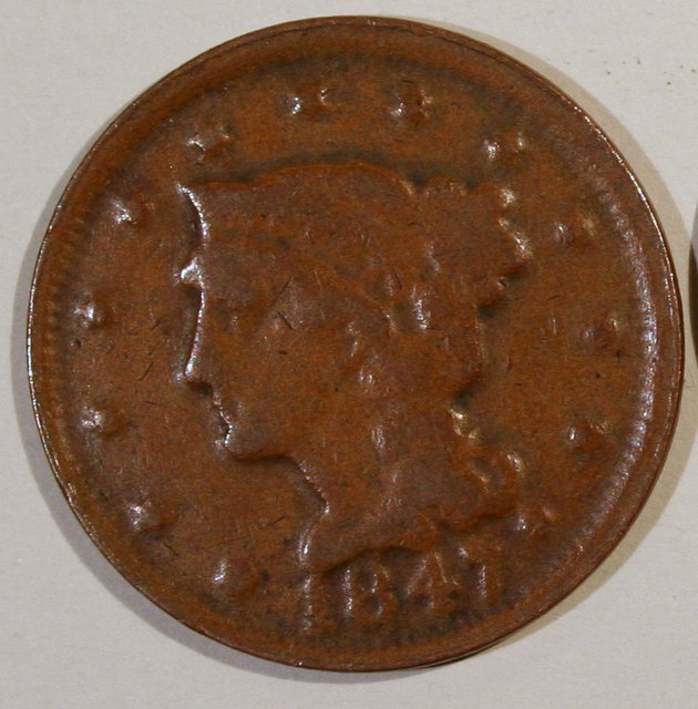 1847-Large-Cent-Interesting-But-Fake