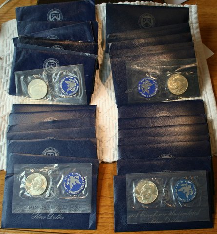 Are-All-1972-S-Blue-Ike's-Type-Two's?