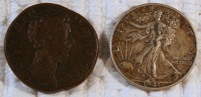 Ancient-Coin---Marcus-Aurelius-Sestartius