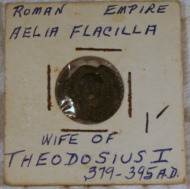 Ancient-Coin---Aelia-Flacilla---Id'd-As-Constantine-I