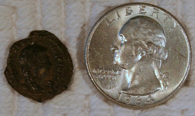 Ancient-Coin---Aelia-Flacilla---Id'd-As-Constantine-I