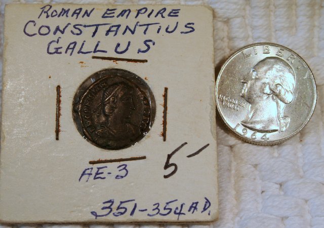 Ancient-Coin---Constantius-Gallus