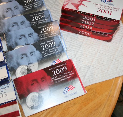 More-Proof-Sets-...mostly-State-Quarters.-Plus-Franklin
