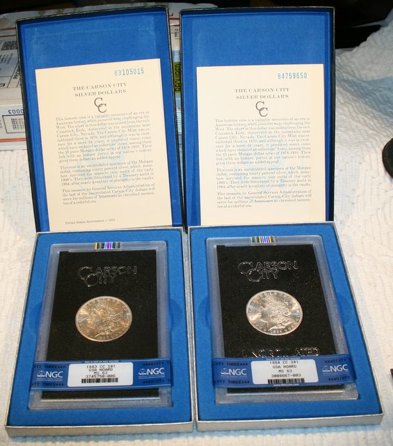 Added-Couple-Morgans-To-My-Collection-83-And-84-GSA