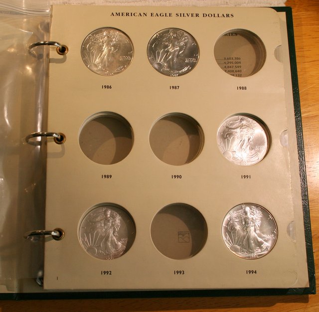 Littleton-American-Silver-Eagle-Album