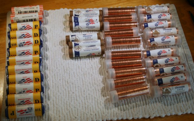 Picked-Up-Some-2009-Washington-And-Lincoln-Rolls
