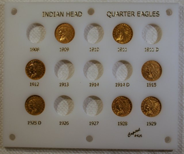 $2.5-Indian-Head-Gold-Quarter-Eagle-Set
