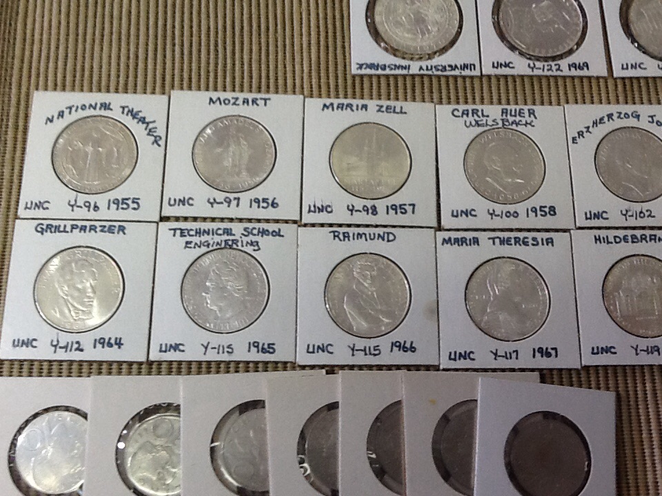 Austria-Silver-Shillings