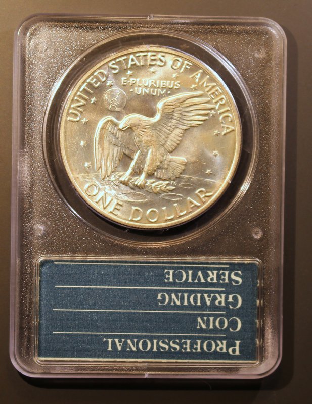 PCGS-Old-Green-Holder-Ike-Dollars