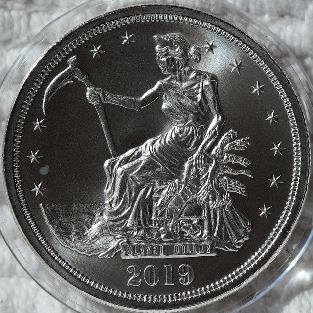 Completed-Zombucks-Silver/Copper-Set