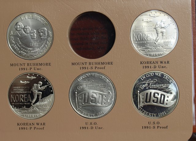 Commemorative-Dollars-1983---1994-Dansco-Vol-One