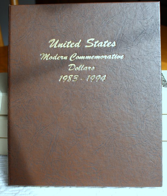 Commemorative-Dollars-1983---1994-Dansco-Vol-One