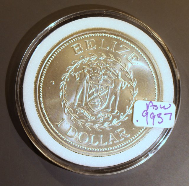 2002-Belize-One-Dollar,-Bullion-Or-?