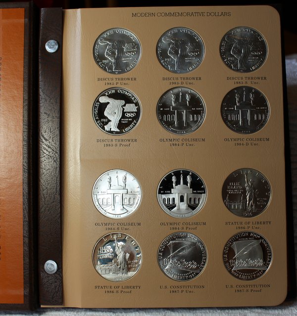 Modern-Commemorative-Dollars-Dansco-7065-1-Update-3/1/2016