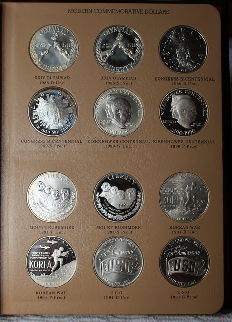 Modern-Commemorative-Dollars-Dansco-7065-1-Update-3/1/2016