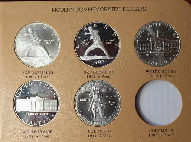 Modern-Commemorative-Dollars-Dansco-7065-1-Update-3/1/2016