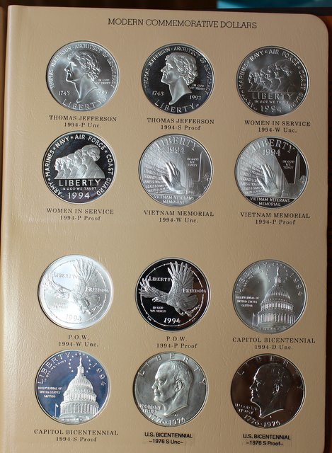 Modern-Commemorative-Dollars-Dansco-7065-1-Update-3/1/2016