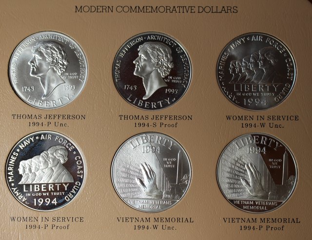 Modern-Commemorative-Dollars-Dansco-7065-1-Update-3/1/2016