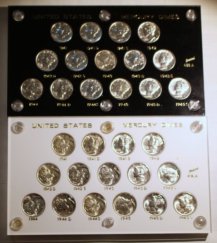 Mercury-Dime-Short-Set-1941---1945-S