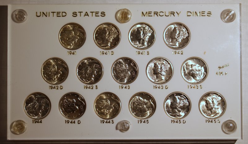 Mercury-Dime-Short-Set-1941---1945-S