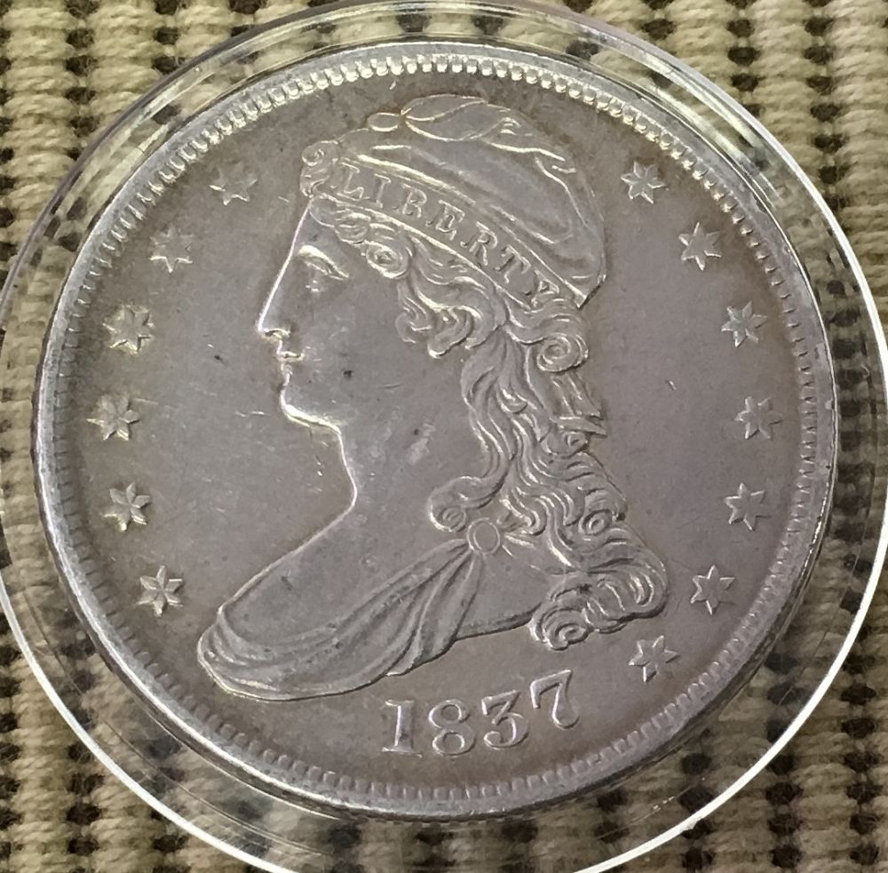 1837-Capped-Bust-Half-Reeded-Edge
