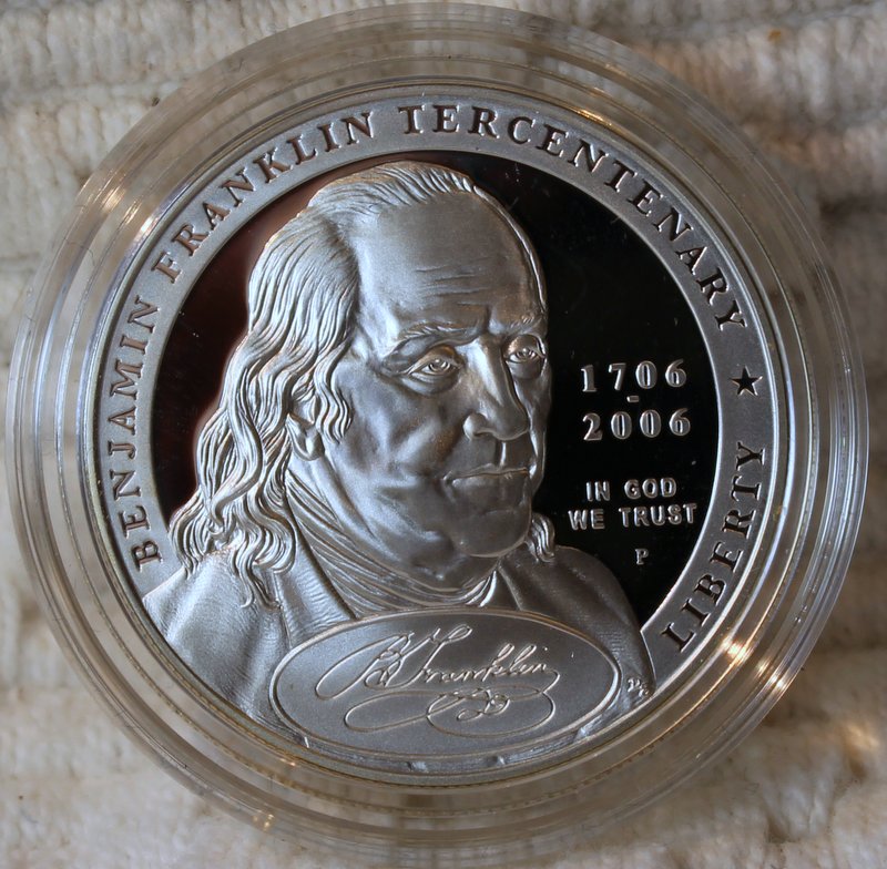 1998-S-Black-Patriot--And-2006-P-Franklin-Comm-Dollar