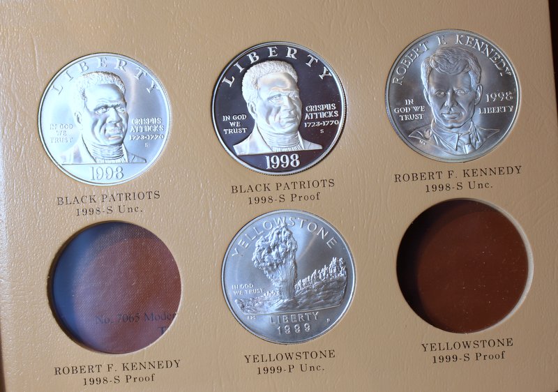 1998-S-Black-Patriot--And-2006-P-Franklin-Comm-Dollar
