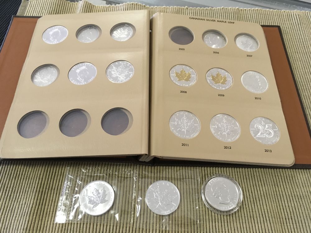 How-Many-Are-Collection-Canadian-Silver-Maple-Leaf-By-Date