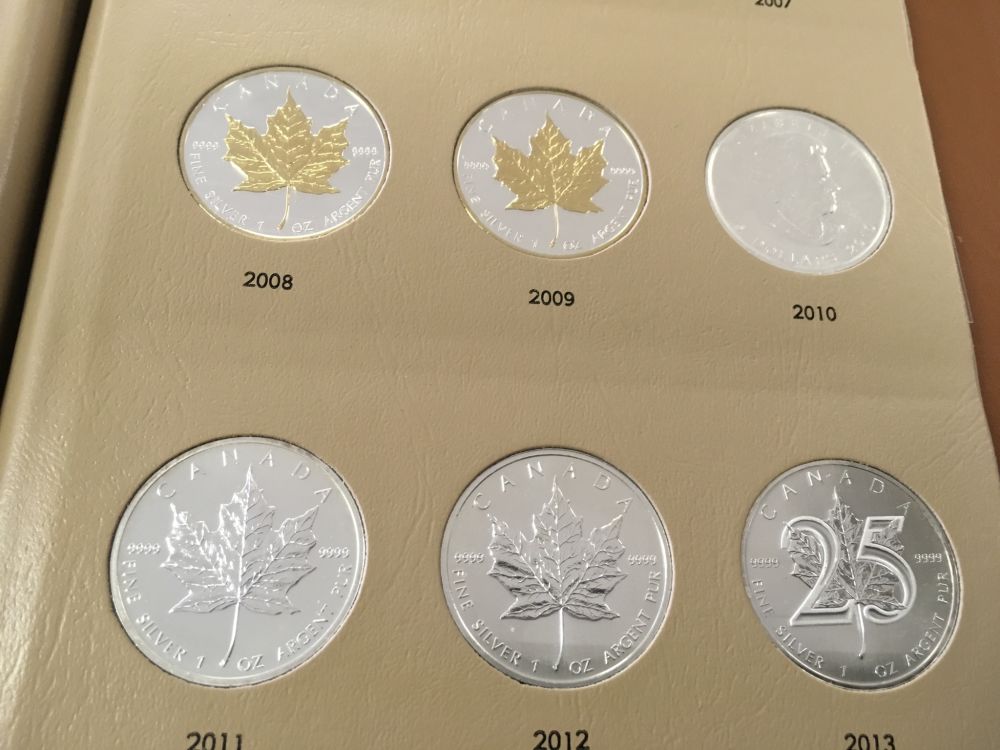 How-Many-Are-Collection-Canadian-Silver-Maple-Leaf-By-Date