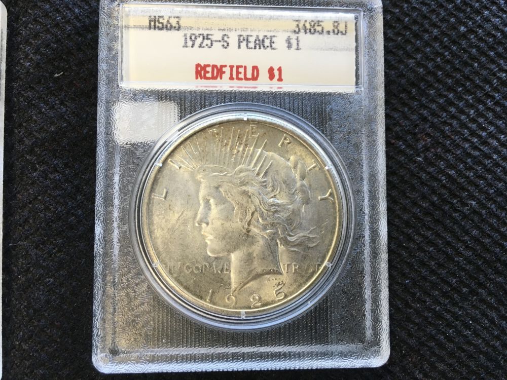 Redfield-Peace-Dollars-In-Blanchard-Slab
