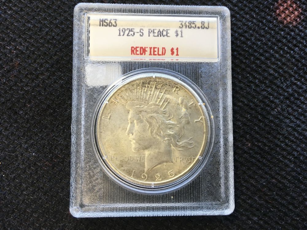 Redfield-Peace-Dollars-In-Blanchard-Slab