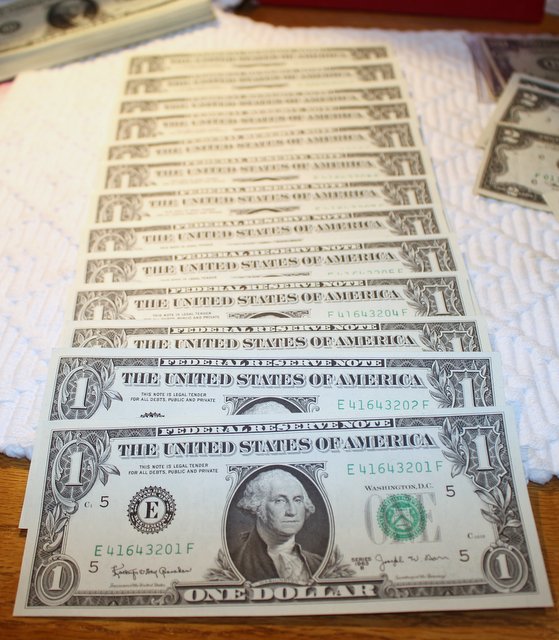 Picked-Up-Some-Federal-Reserve-Notes-For-My-Collection.