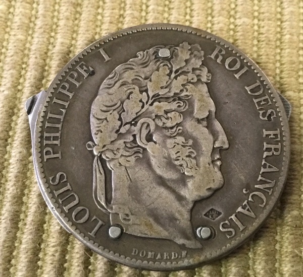 Unusual-1844-French-5-Francs