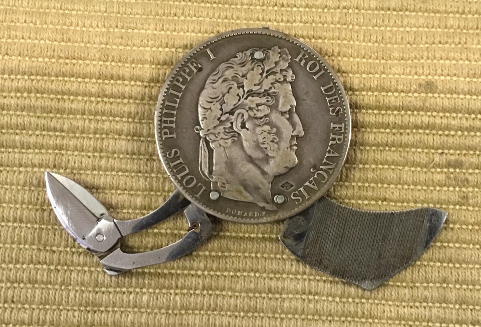 Unusual-1844-French-5-Francs
